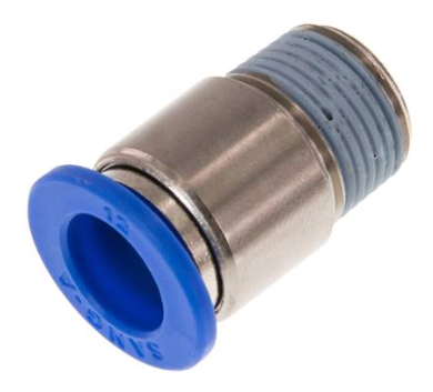 Steckanschluss *runde Körperform* IQS-Standard